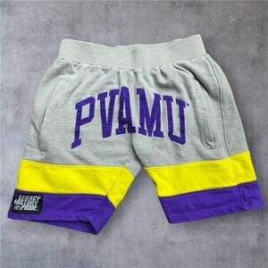 Legacy History Pride Prairie View A&M Panthers Gray Purple Shorts Men's Small